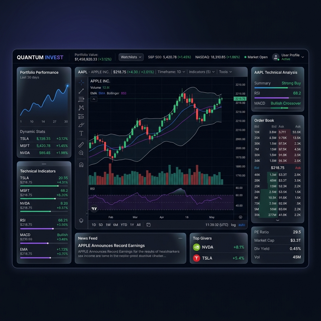 ATS Research Dashboard Mockup